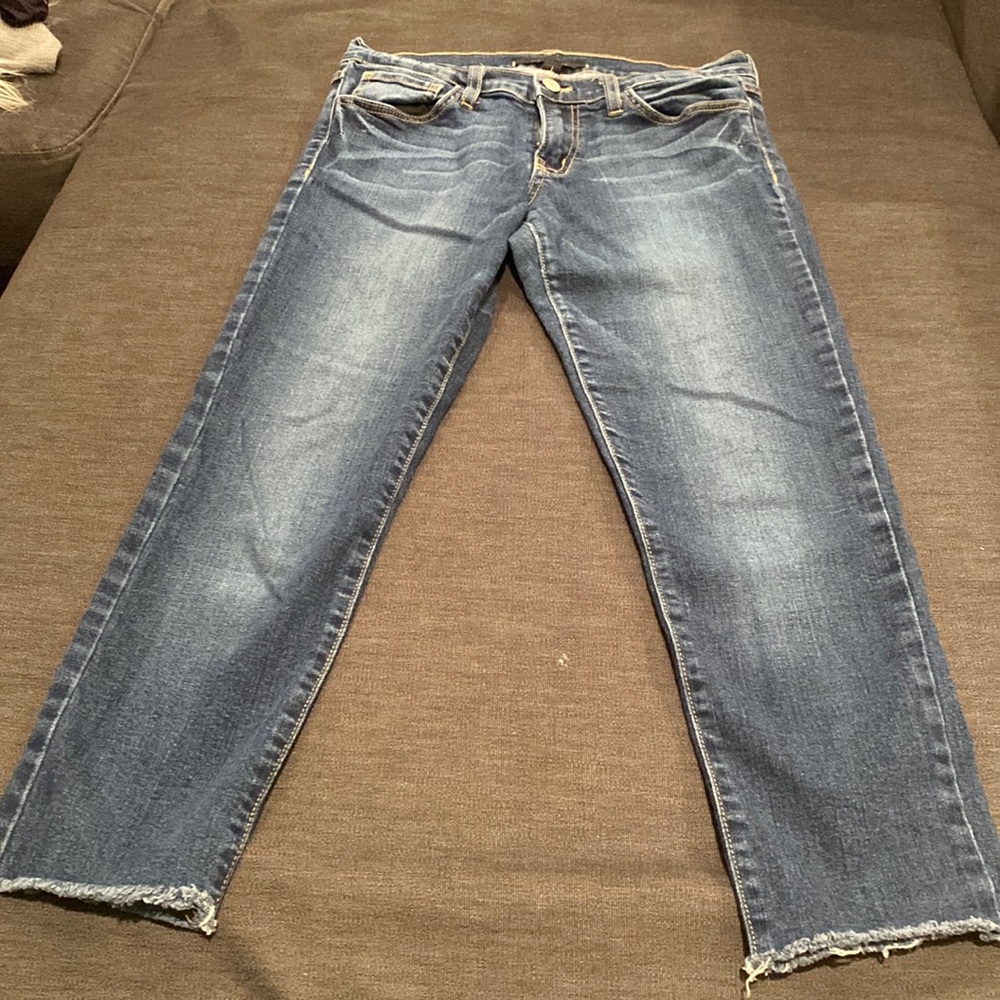 Flying monkey ankle crop jeans